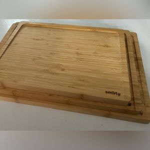 Smirly wooden cutting boards